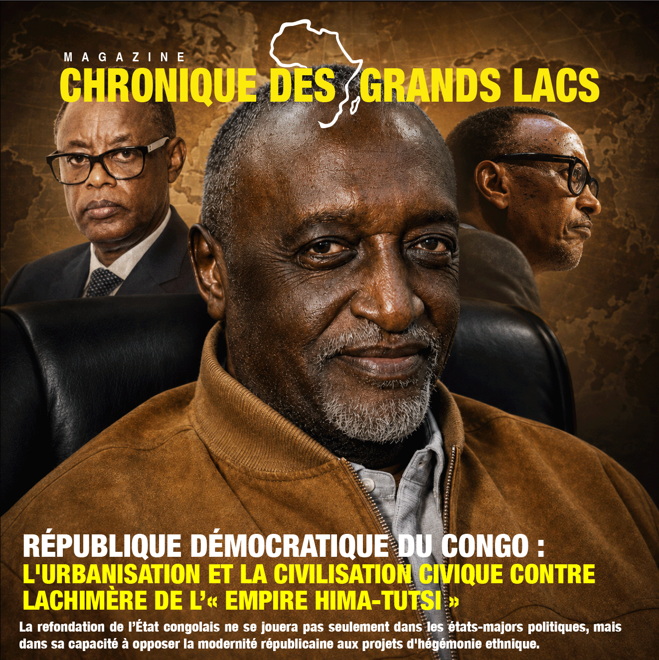 RÉPUBLIQUE DÉMOCRATIQUE DU CONGO&nbsp;: L’URBANISATION ET LA CIVILISATION CIVIQUE CONTRE LACHIMÈRE DE L’«&nbsp;EMPIRE HIMA-TUTSI&nbsp;»