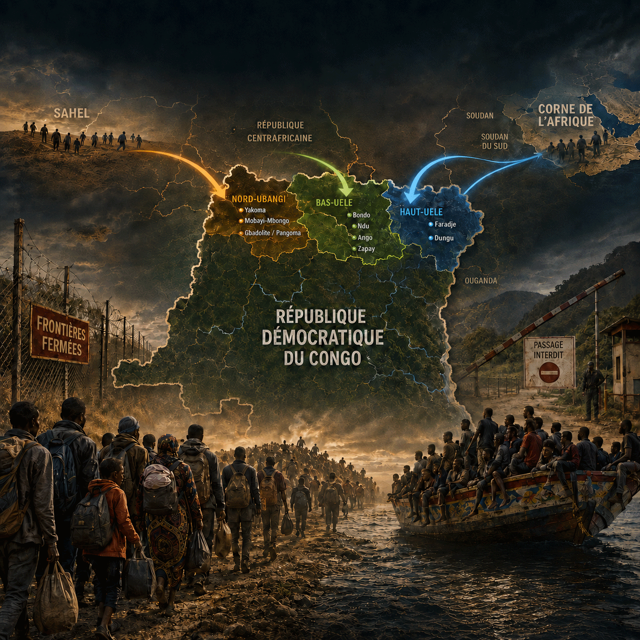 Le Terminus Équatorial&nbsp;: Quand la RDC devient le pivot des nouvelles routes de l’immigration africaine